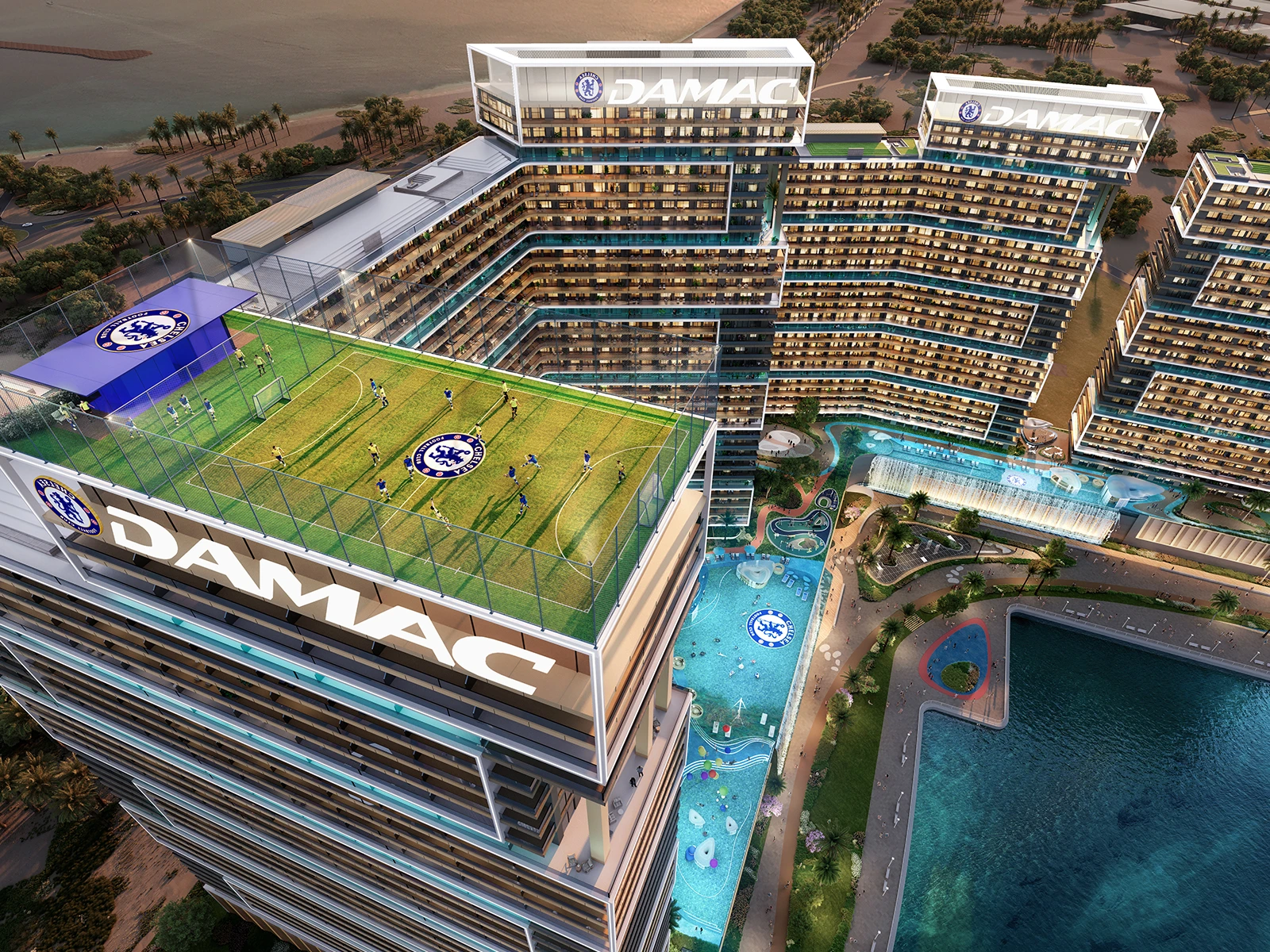 Chelsea Residences 2 by DAMAC amenity (official DAMAC render)