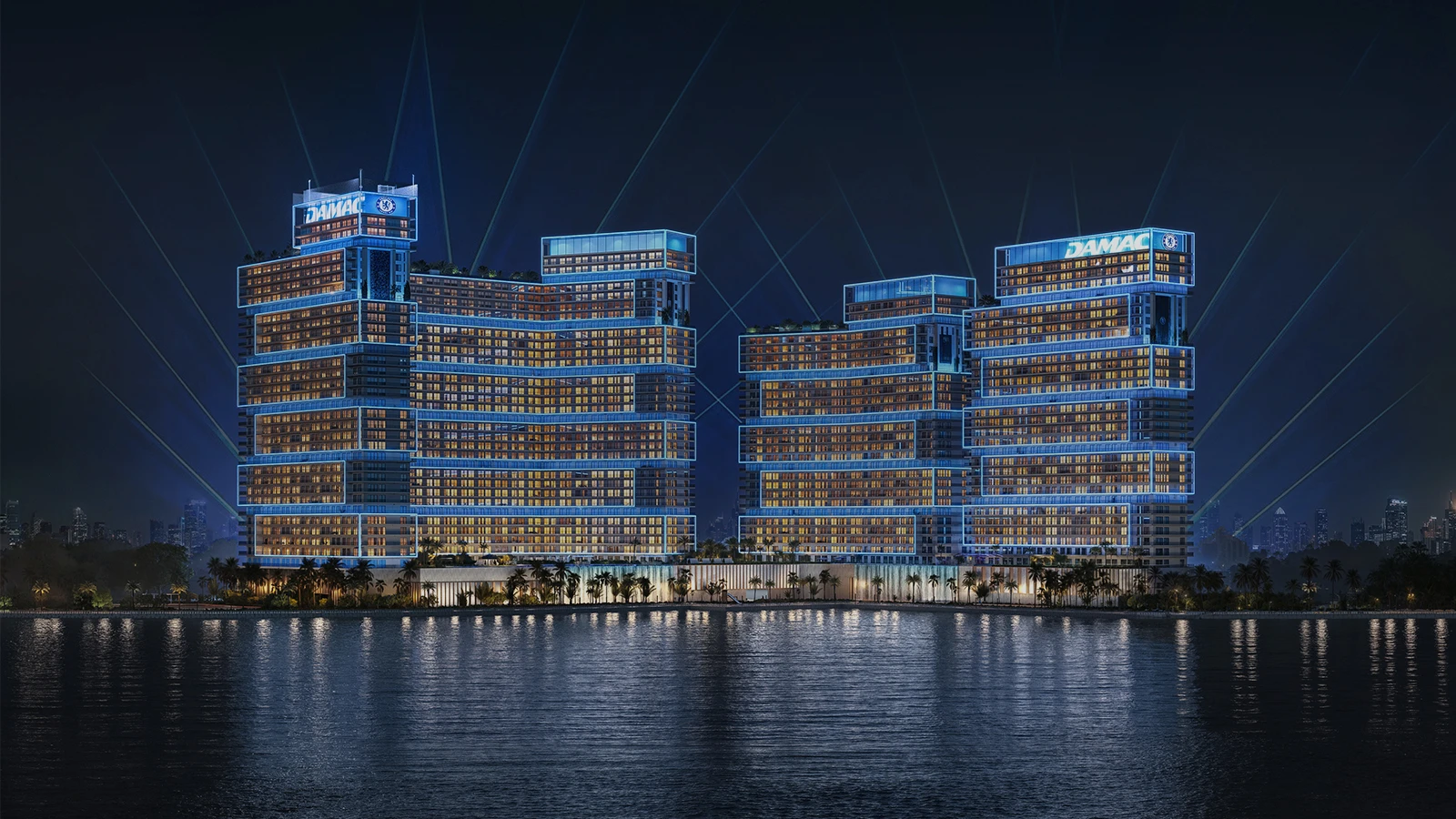 Illustrative render of Chelsea Residences by DAMAC