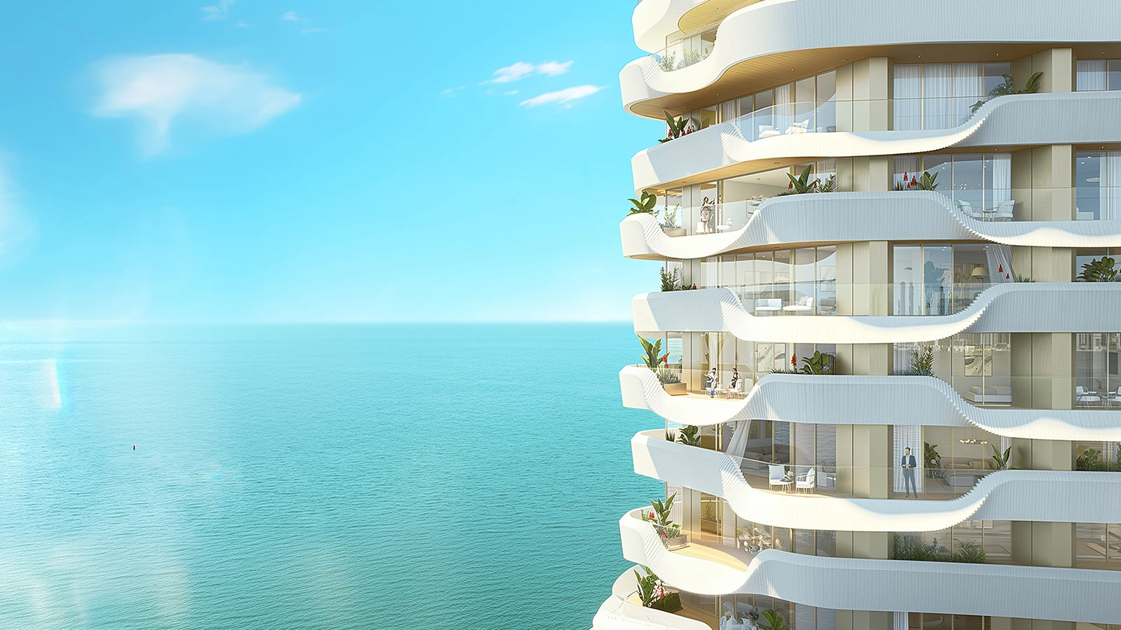 Coral Reef by DAMAC, Dubai Maritime City (official DAMAC render)