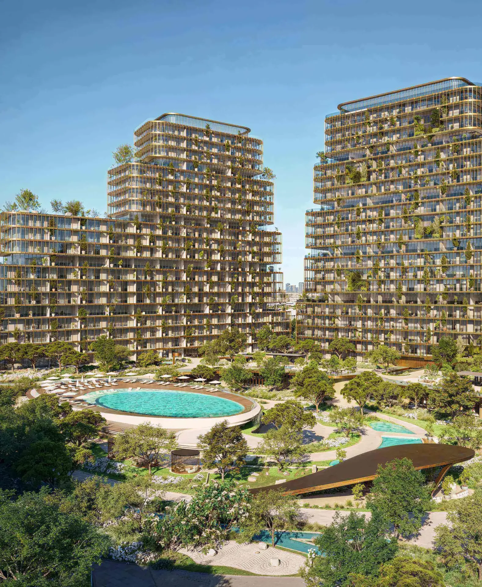 Hado by BEYOND towers, Dubai (official BEYOND render)