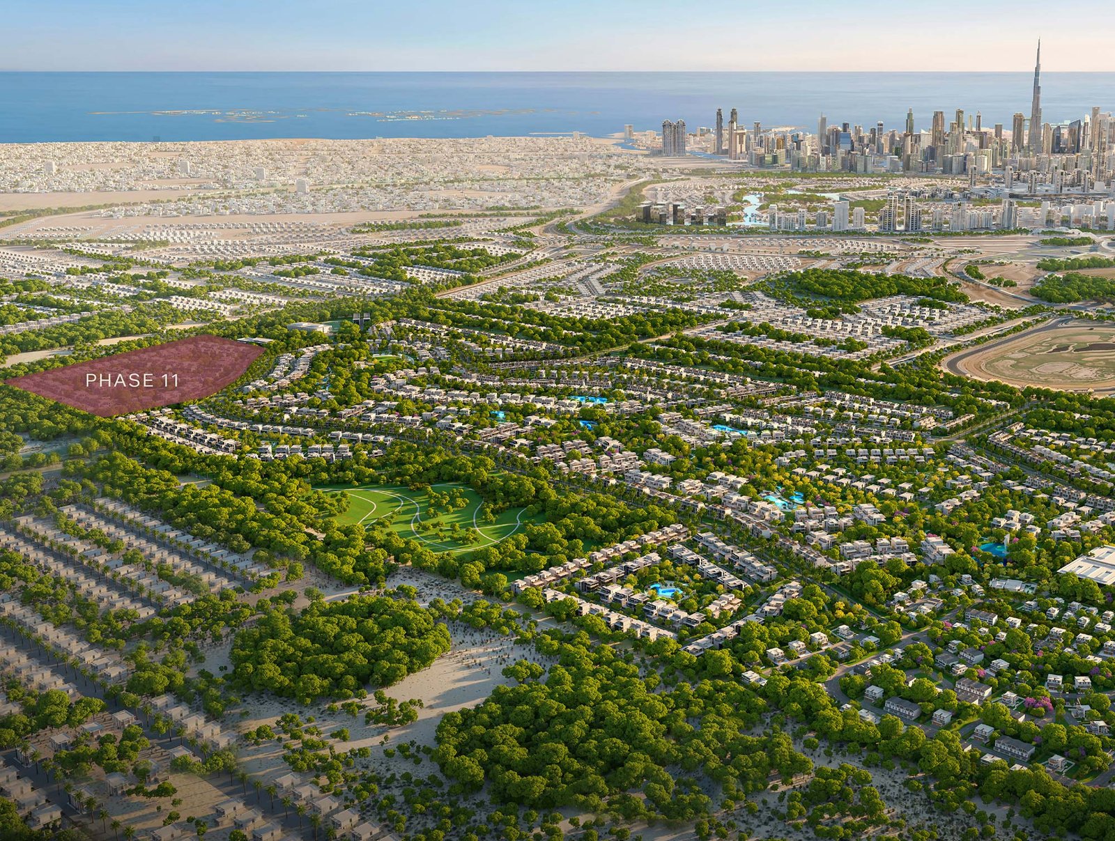 Nad Al Sheba Gardens Phase 12 by Meraas (official Meraas community render)