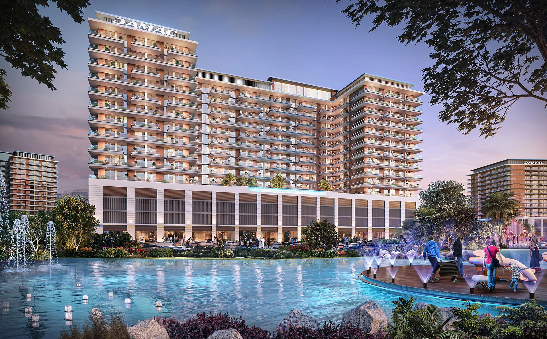 Riverside Views by DAMAC, Dubai (official DAMAC render)