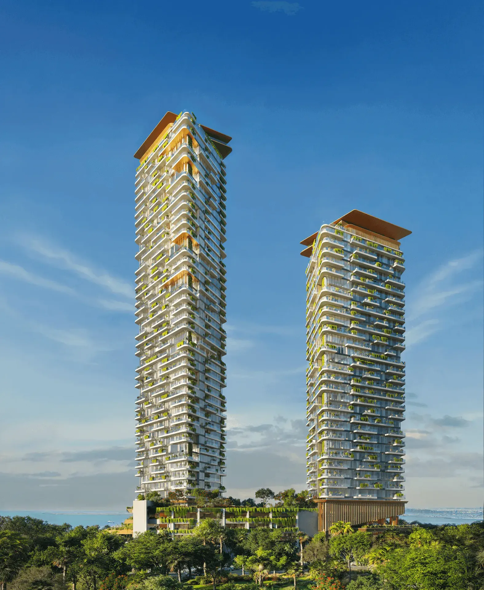 Soulever by BEYOND twin towers, Dubai (official BEYOND render)