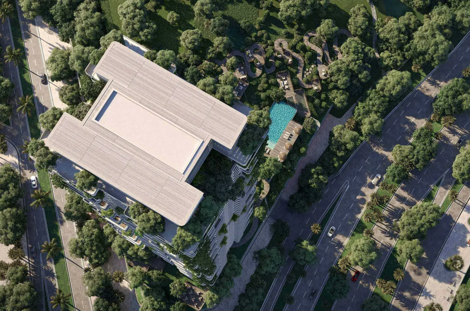 Talea by BEYOND tower, Dubai (official BEYOND render)